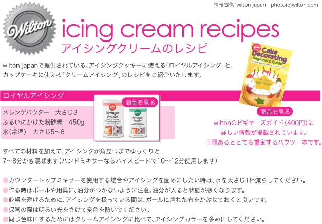 アイシングクッキーのレシピ