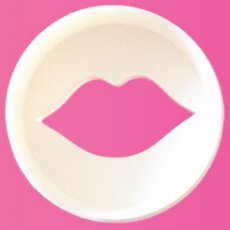 画像1: FMM カップケーキカッター／唇×丸型 (1)