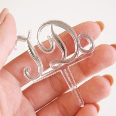 画像2: 〒 ケーキピック／I DO（6本入） (2)