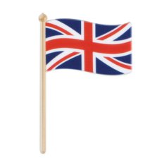 画像2: 〒 ケーキピック／イギリス国旗（10本入） (2)