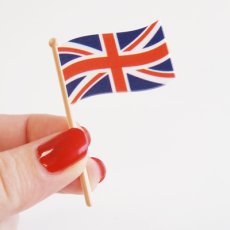 画像3: 〒 ケーキピック／イギリス国旗（10本入） (3)