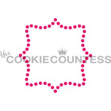 画像2: 〒 CC ステンシル＋クッキー型セット（正方形） (2)