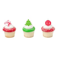 画像3: ケーキリング／ノルディッククリスマス（3個入り） (3)
