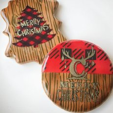 画像4: 〒 CC ステンシル／木目 (4)