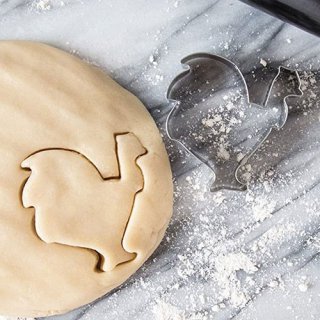 〒 クッキー型（FoxRun）ニワトリ（雄鶏） - NUT2deco