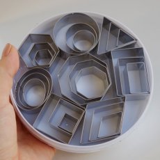 画像3: 〒 クッキー型（Ateco ）ベーシック24個セット【ステンレス】 (3)