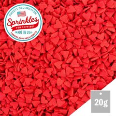 〒 スプリンクル／レッドハート 20g  NEW