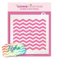 画像1: 〒 CC ステンシル／ギザギザ線 (1)