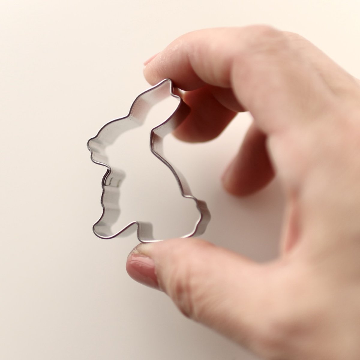 画像2: 〒 クッキー型★ミニ／座ったウサギ (2)