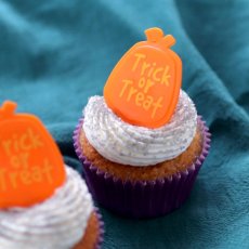 画像1: ケーキリング／パンプキン Trick or Treat １個 (1)