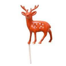 画像2: ケーキトップ／トナカイ（3個） (2)