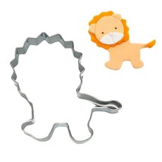 画像1: 〒 クッキー型／ライオン【ステンレス】 (1)
