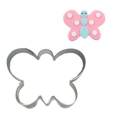 画像1: 〒 クッキー型／チョウチョ（ステンレス） (1)
