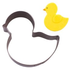画像1: 〒 クッキー型／アヒル（ステンレス） (1)