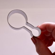 画像2: 〒 クッキー型／マラカス（ステンレス） (2)