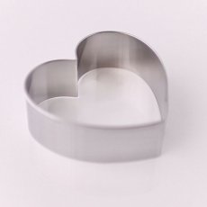 画像2: 〒 クッキー型／ハート（ステンレス） (2)