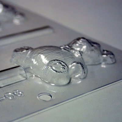 画像1: 〒 CK チョコレート型ロリポップ／テディベア4