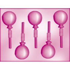 画像2: 〒 CK チョコレート型ロリポップ／1粒の風船 (2)