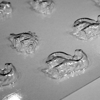 画像2: 〒 CK チョコレート型／小さめ恐竜