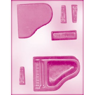 ピアノのチョコレート型でバレンタインの簡単手作りチョコレートを