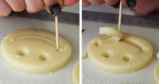 人気のスマイルのクッキーを焼いてみました