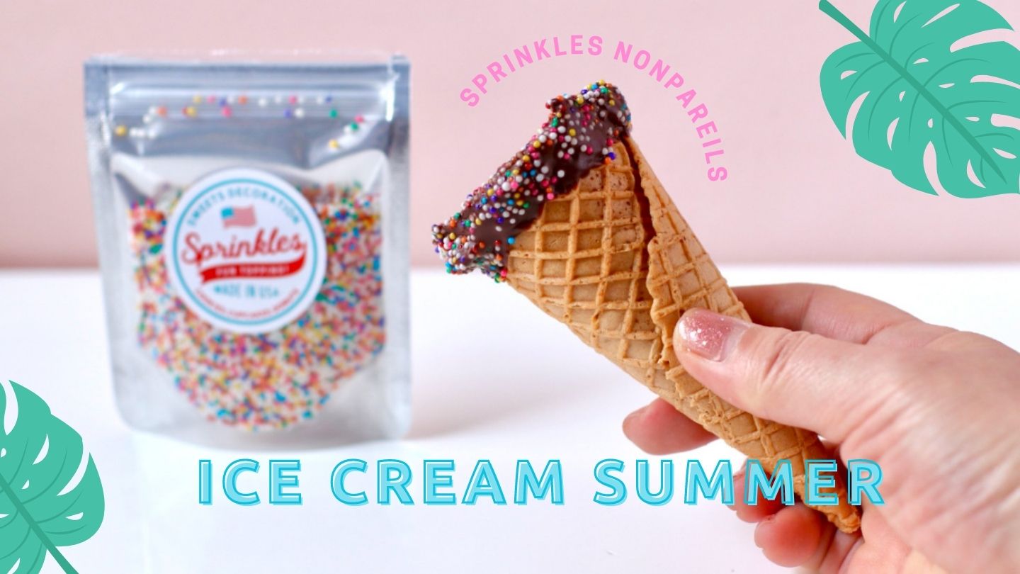 夏みたいに暑くて、アイスクリームが食べたくなりますね！