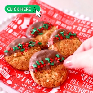 クリスマススプリンクルクッキー