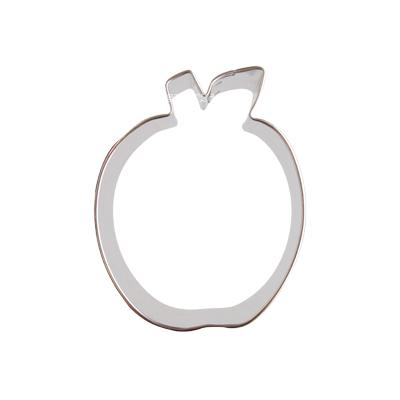 画像1: 〒 クッキー型（Ann Clark）葉っぱ付きリンゴ (1)