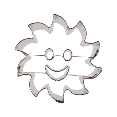 画像1: 〒 クッキー型／太陽（スマイルパーツ） (1)