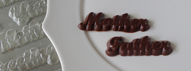 英字数字チョコレート型