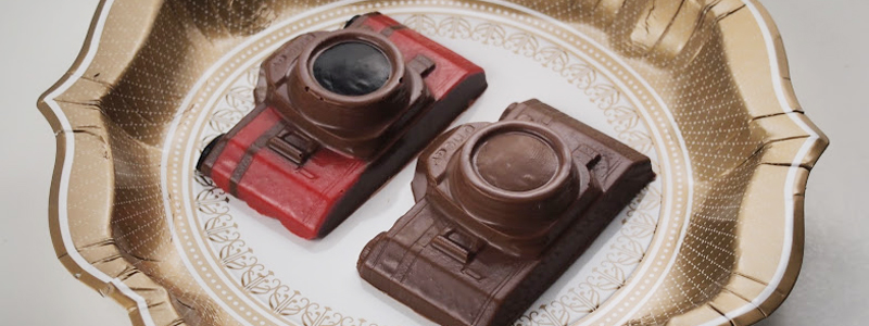 カメラのチョコレート型