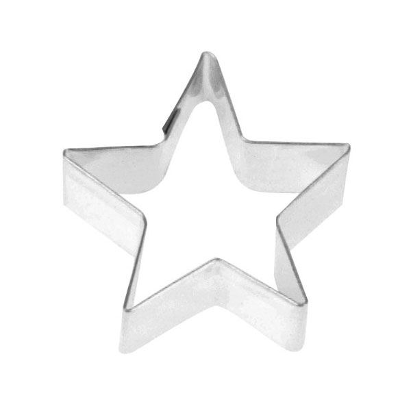 画像1: 〒 クッキー型（FoxRun）星（スター）3.5cm【ステンレス】 (1)