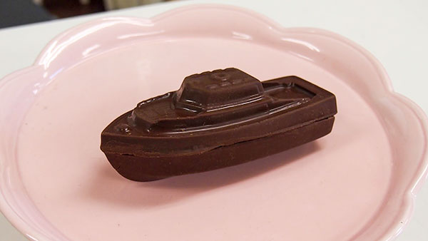 ボートのチョコレート