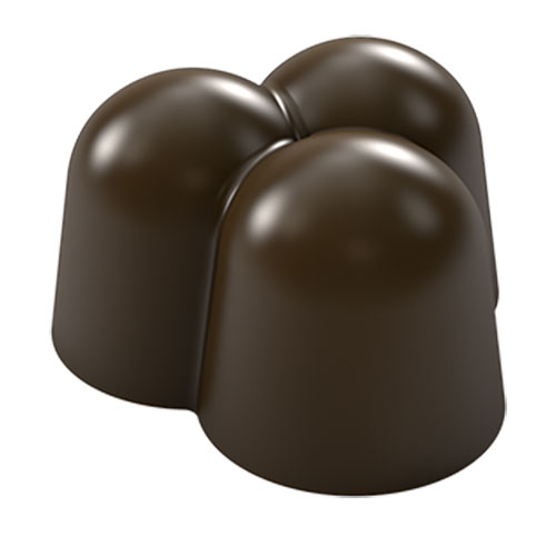 画像1: ポリカーボネート製 チョコレート型／ボンボンショコラ 52 (1)