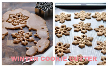 冬のクッキー型