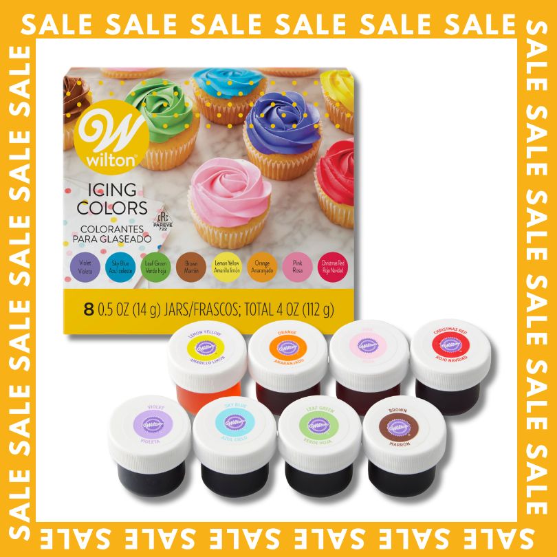 ＜SALE＞WILTON（ウィルトン）アイシング 8カラーキット／〜2026.7