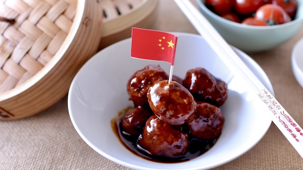 中華料理お弁当国旗ピック